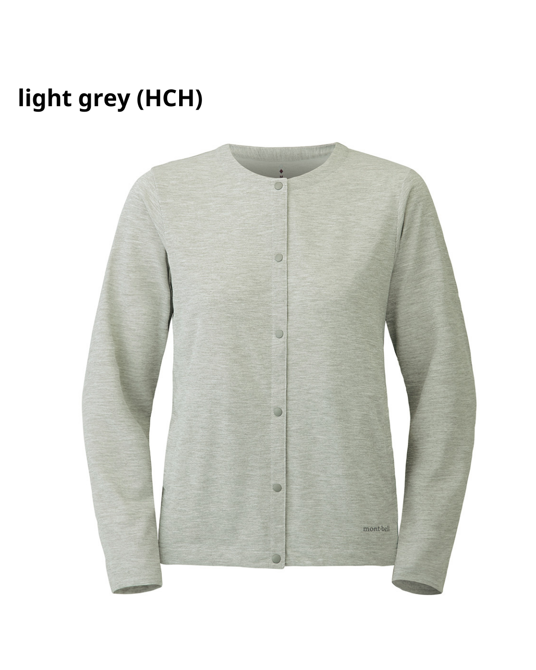 代購 【 日本 直送 montbell 女裝 wickron logo long sleeves cardigan  | 長袖 開胸外套 |  女性用  】