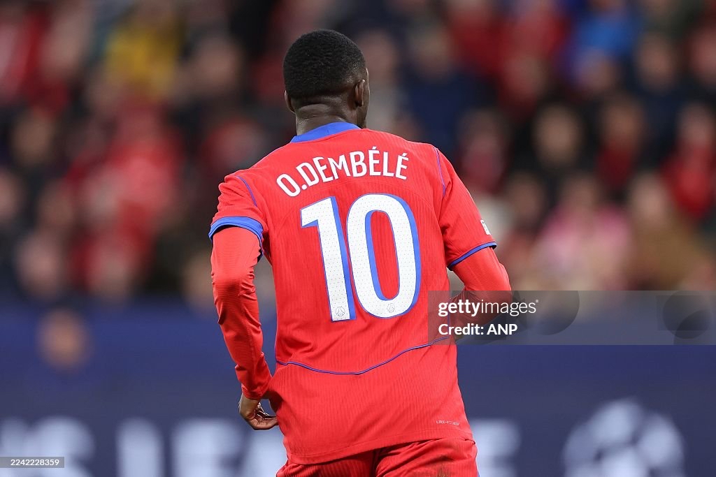 PSG 25/26 C/L away shirt #10 O.Dembele