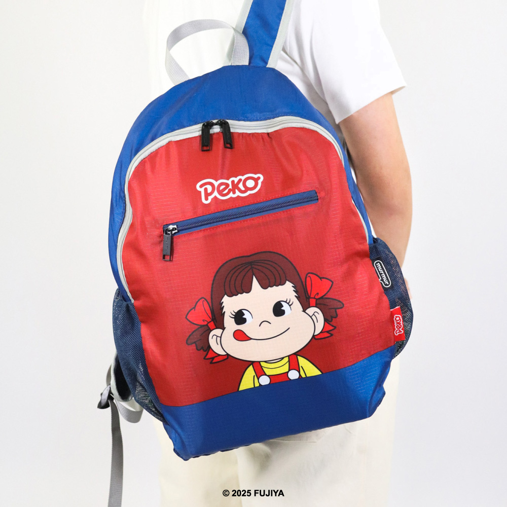 📦訂購 台灣代購 murmur PEKO 牛奶妹 輕量摺疊書包🎒