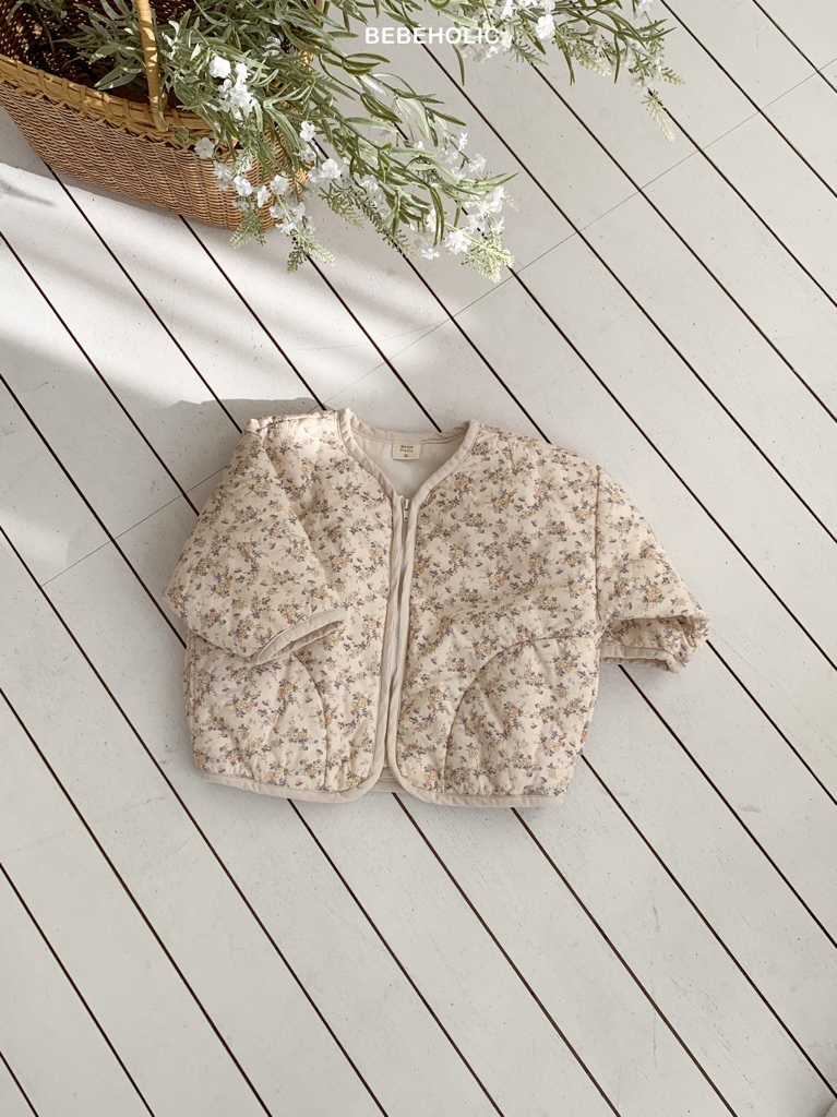 🌸預訂 韓國直送🌸🇰🇷BEBEHOLIC兩色碎花拉鍊外套