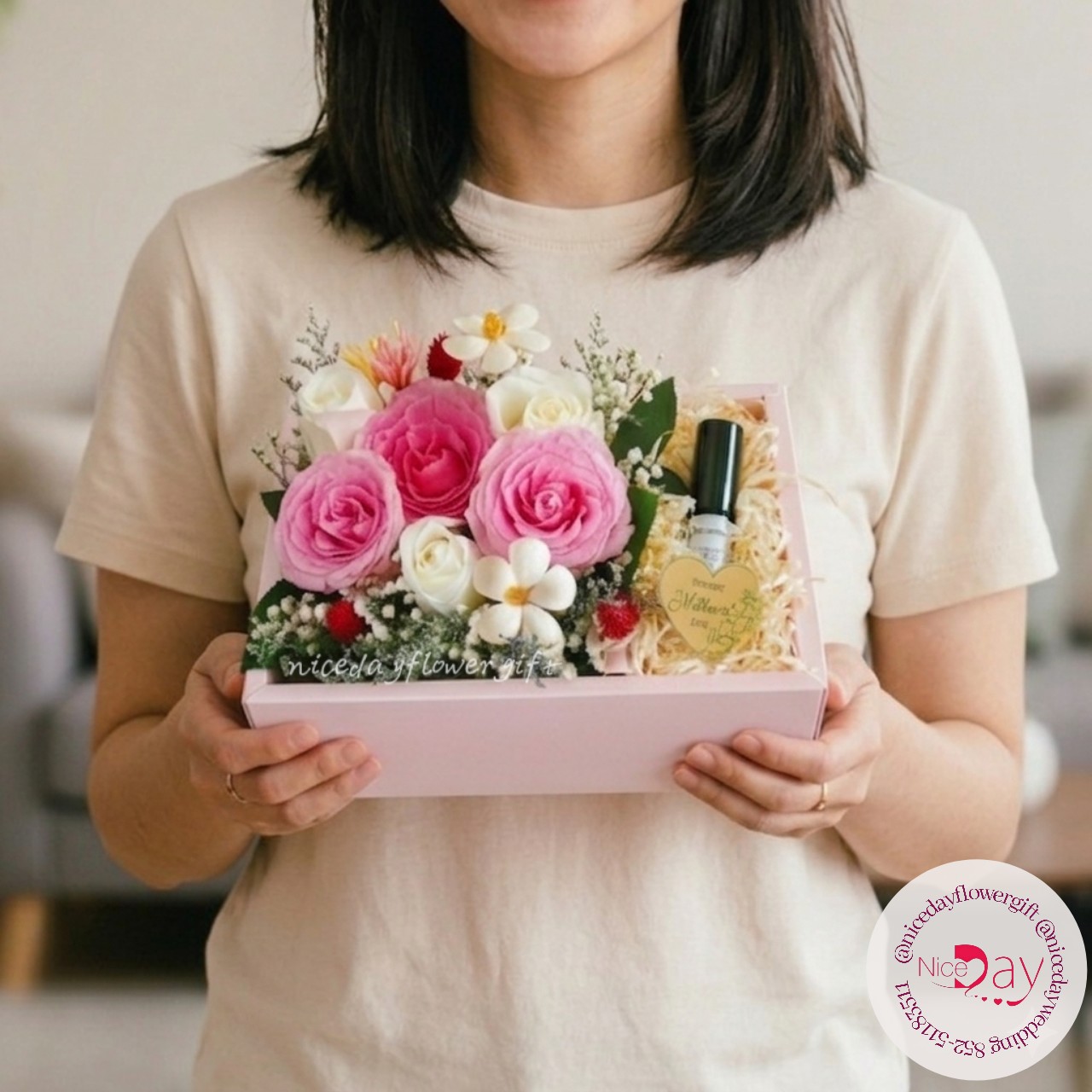 BA01M 護手精華鮮花禮盒