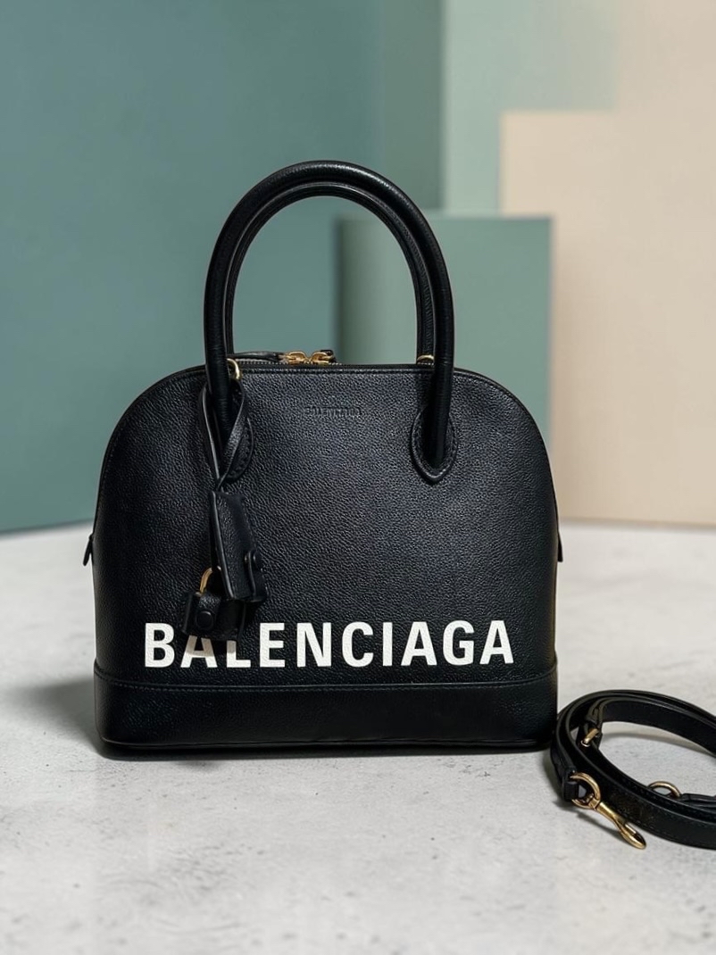 Balenciaga Ville 2way Bag small 黑色牛皮 100%Authentic, 98%New ✅Key Lock✅Dust bag