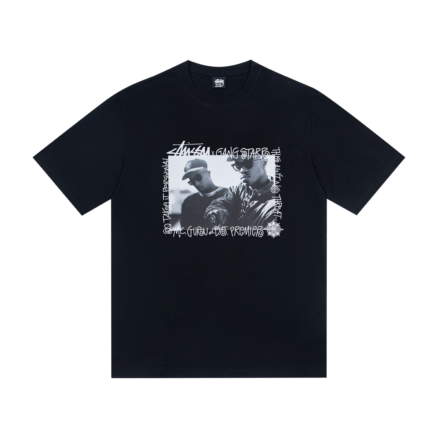 Stussy Gang Starr Take It Personal Tee