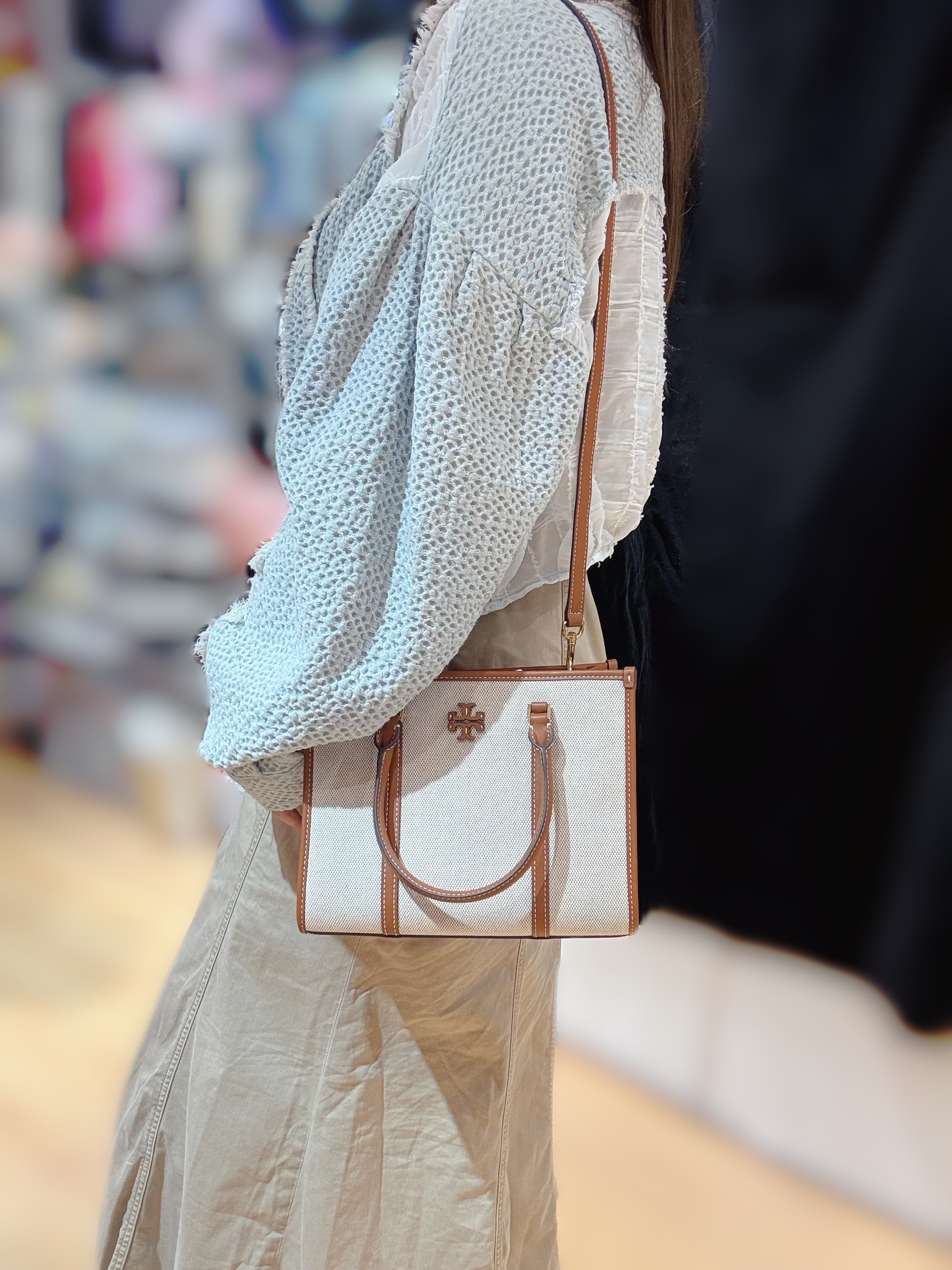 Tory burch Blake canvas tote S 