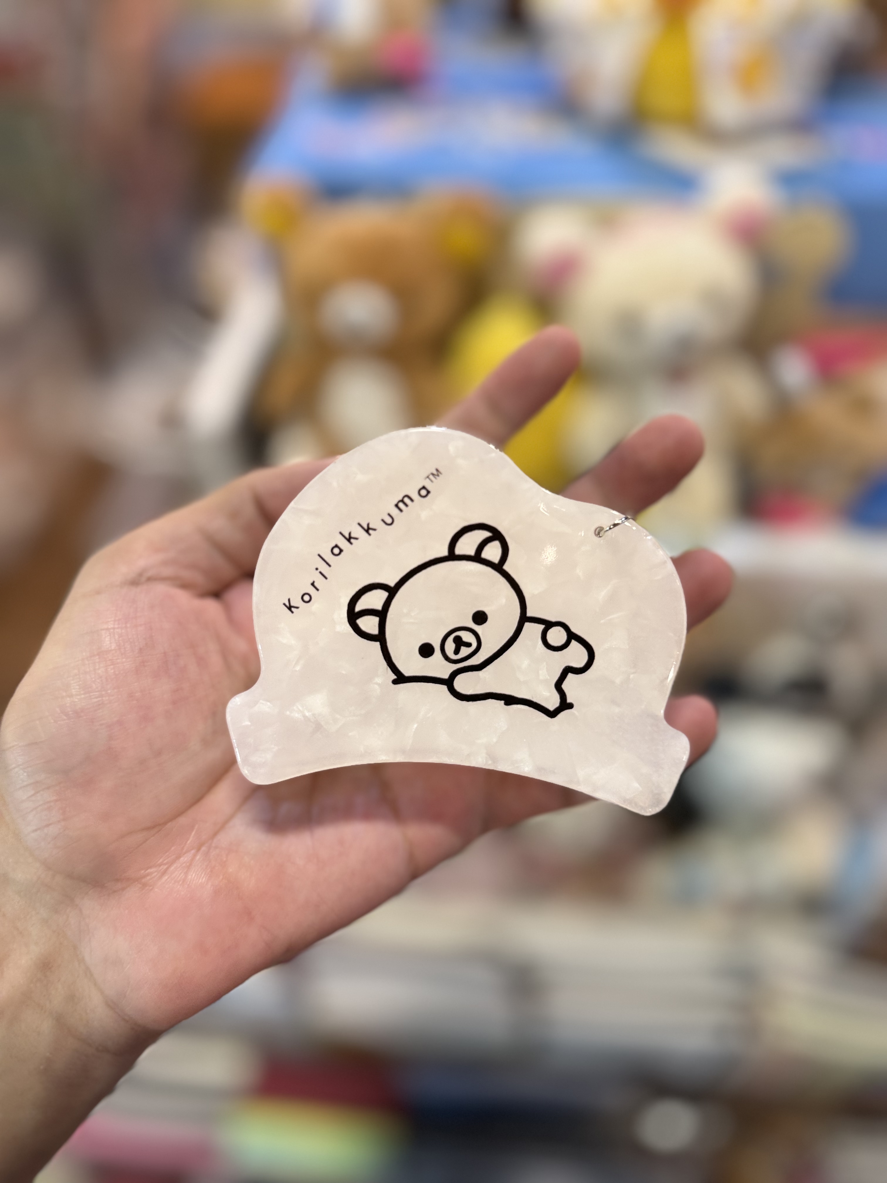 《現貨》全新Rilakkuma 黑白系列 鯊魚髮夾