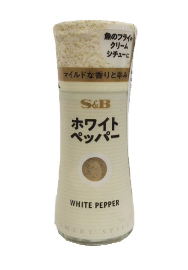 S&B 白胡椒粉 9g - 1支