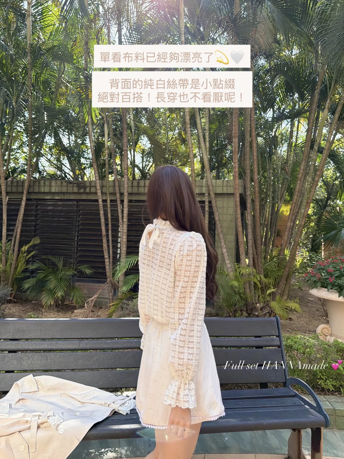 #HANNA-made# The Shiny Backbow Top