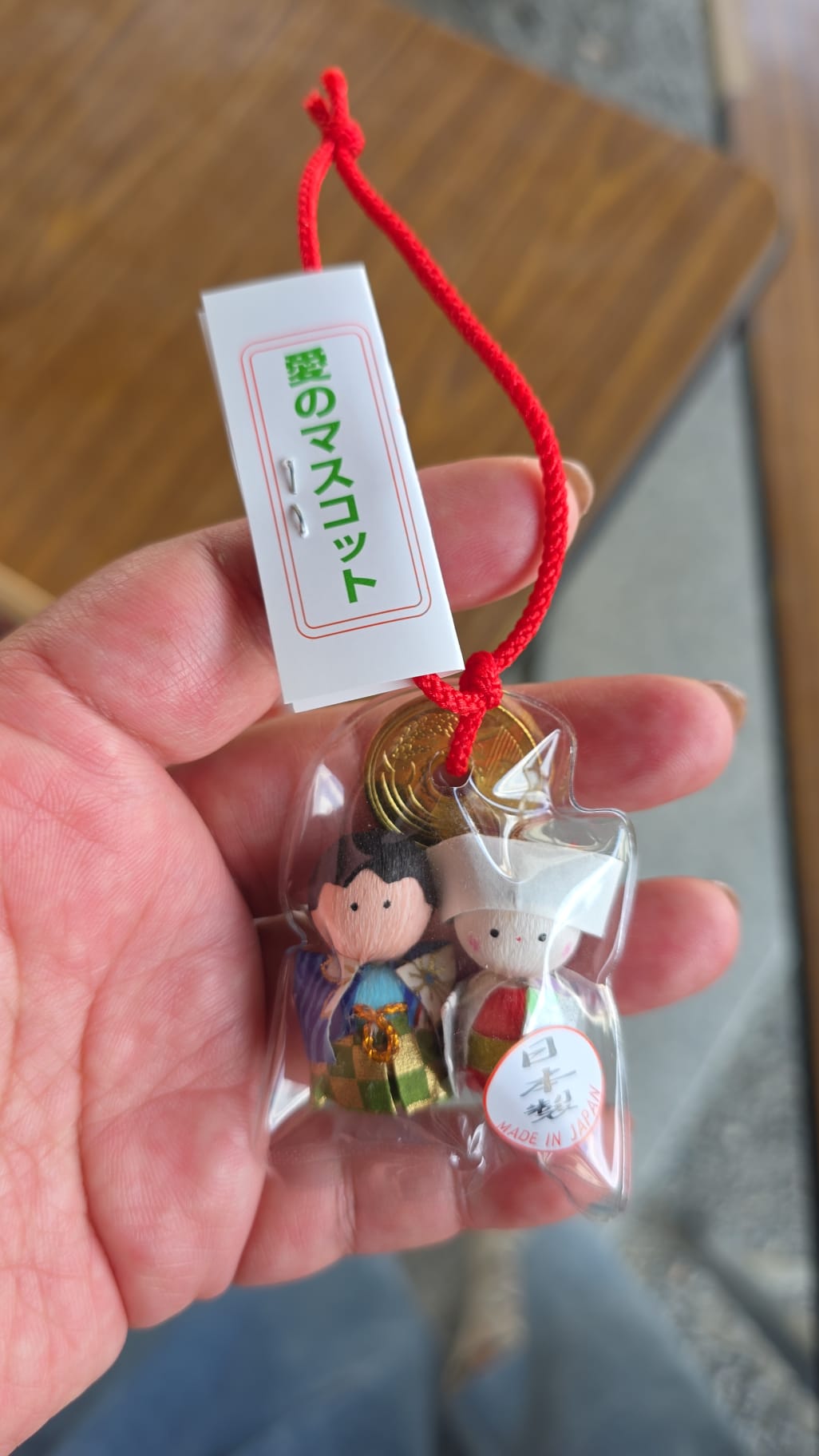 東寺 5 coin doll strap