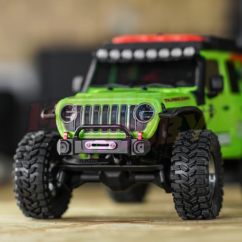 INJORA Aluminum Front Rear Bumper for 1/30 SCX30 JLU #530367