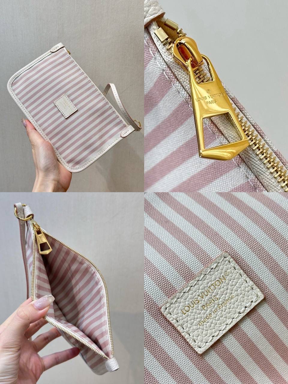 LV Neonoe 水桶包｜本季新款 💕 说到 LV 水桶包，Neonoe 一定是人气王！第一眼就被这个奶油粉打中 💗 不是那种甜腻粉，是带一点灰调的莫兰迪粉， 高级又温柔，春夏背真的很加分～ 黄皮姐妹也完全 OK 👍