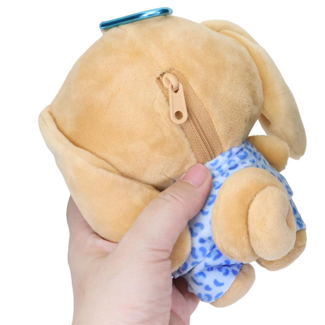 現貨｜Sanrio Cinnamoroll 玉桂狗 豹紋泳衣系列 日版 吊飾 毛公仔收納袋 連心形扣 (CN-LP04)
