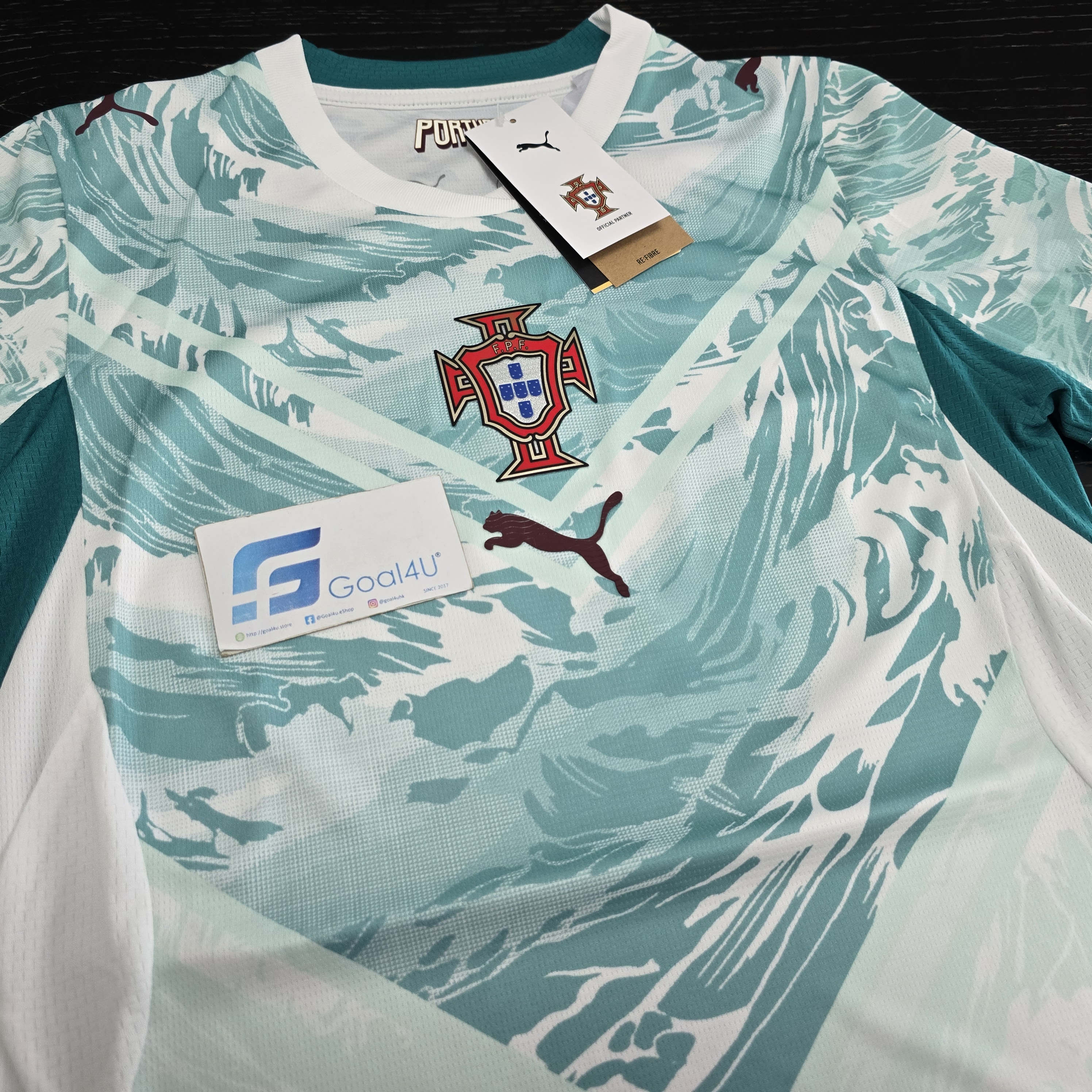 英雄的深海盔甲🌊 Puma Portugal 葡萄牙 2026-27 女裝作客球迷版球衣 (可加印字章) 783290
