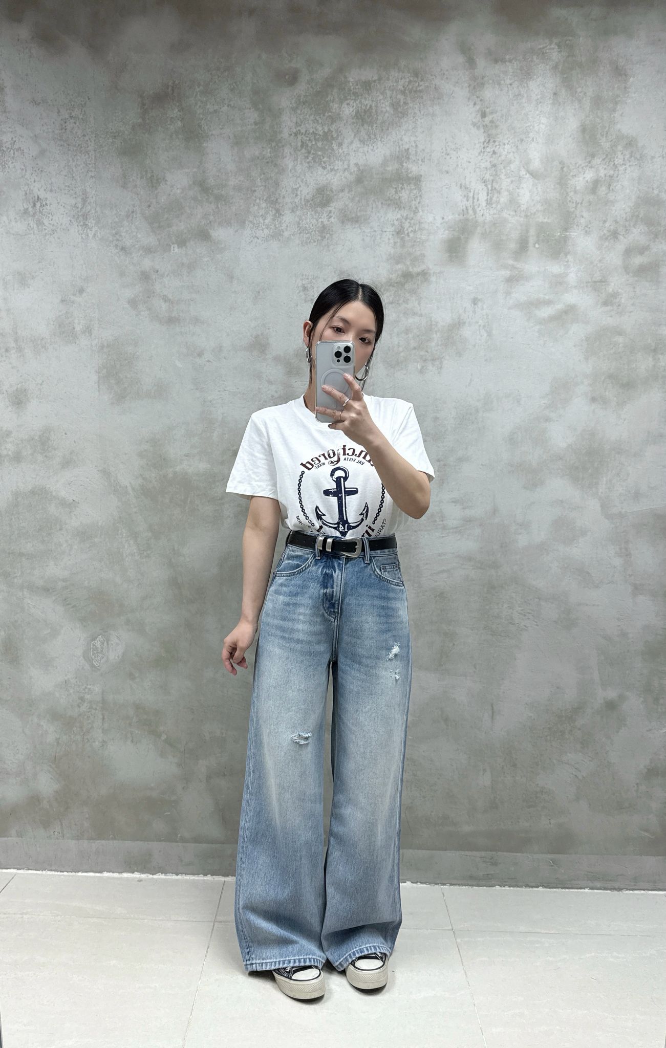 A02 水手logo Tee