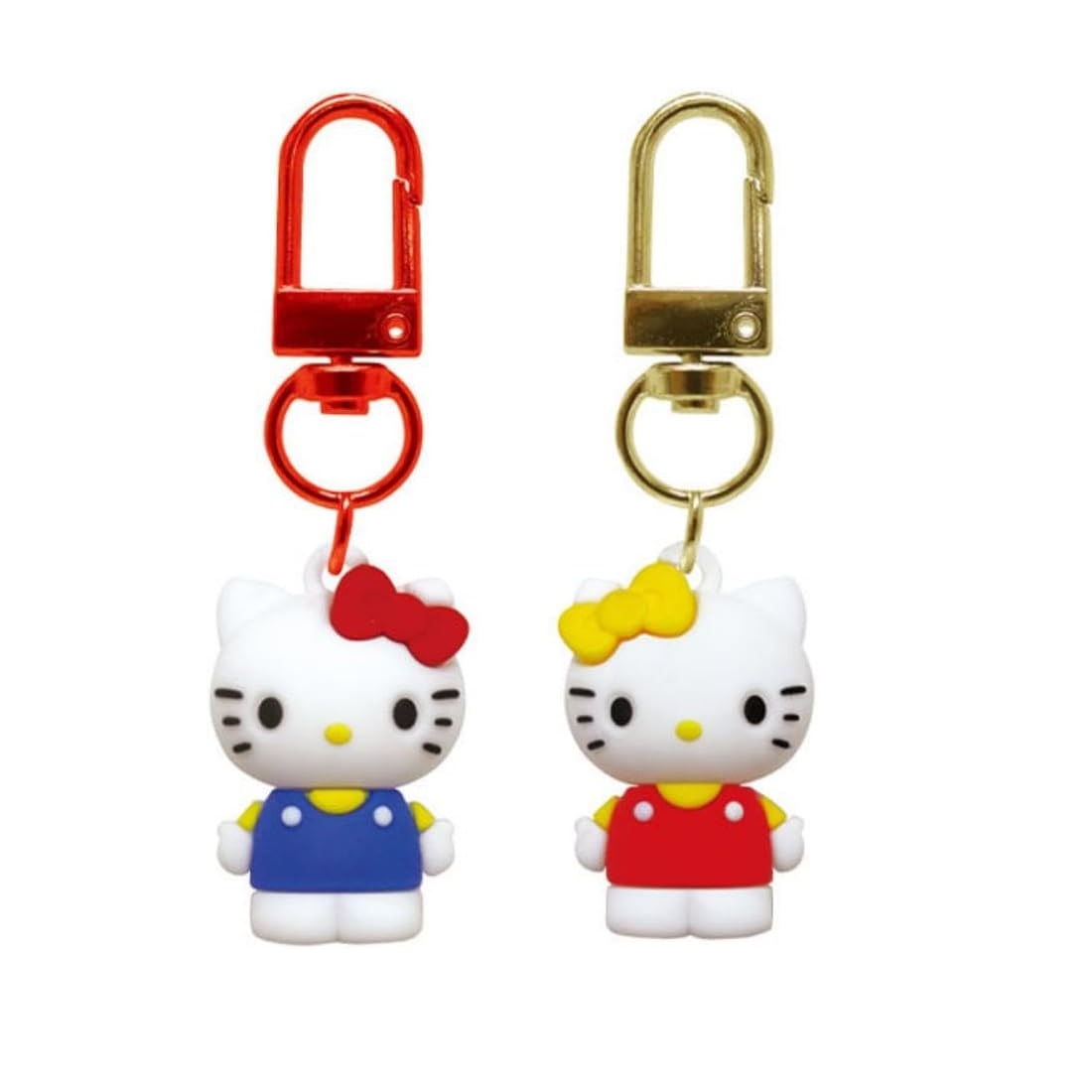 現貨｜【一套兩個】Sanrio Hello Kitty & Mimmy 日版 PVC 立體 吊飾鎖匙扣 (SAC-PK-KM)