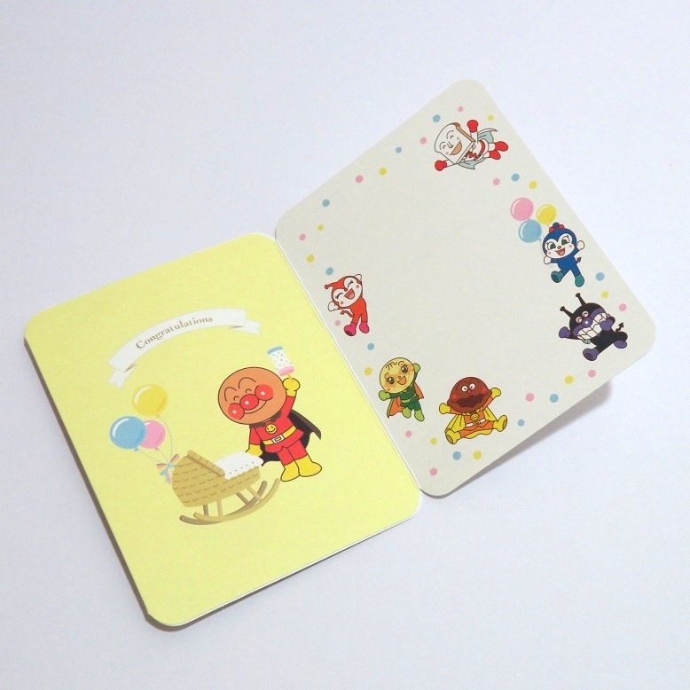 [現貨] [日本直送] 麵包超人 生日咭 {TF787479}
