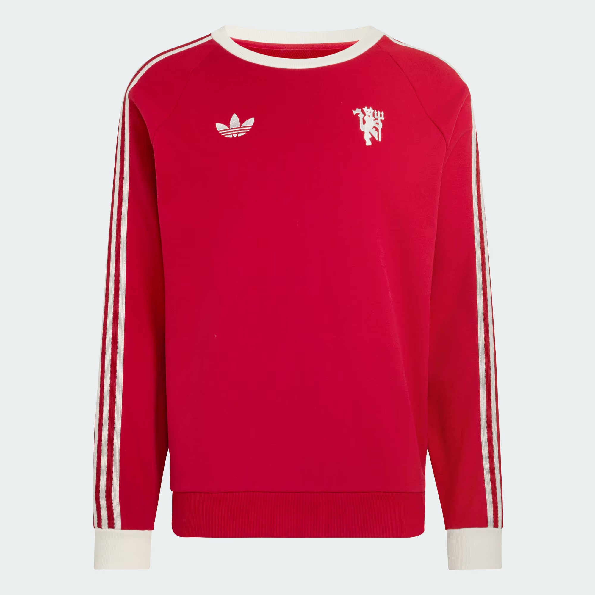 Adidas Manchester United 曼聯休閑文化圓領衛衣 JM5563