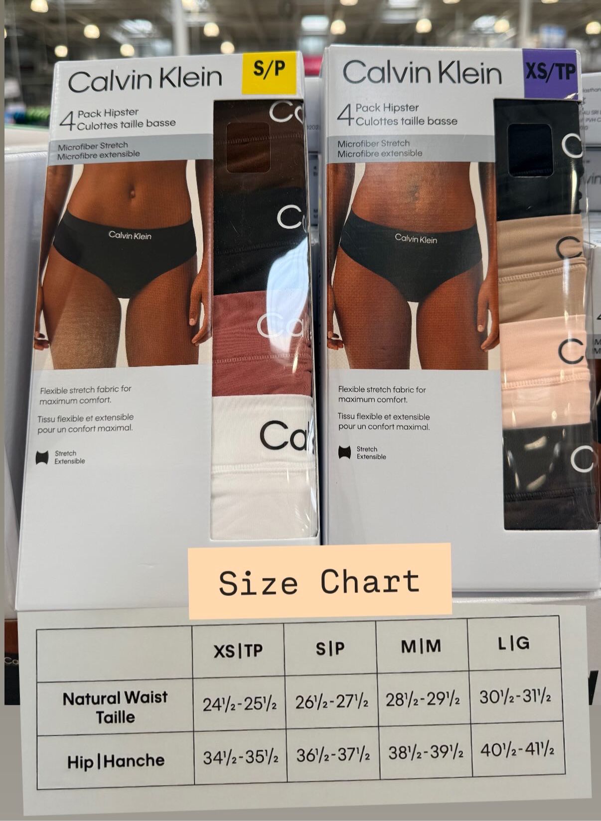 Calvin Klein 女裝無痕內褲（4條裝）