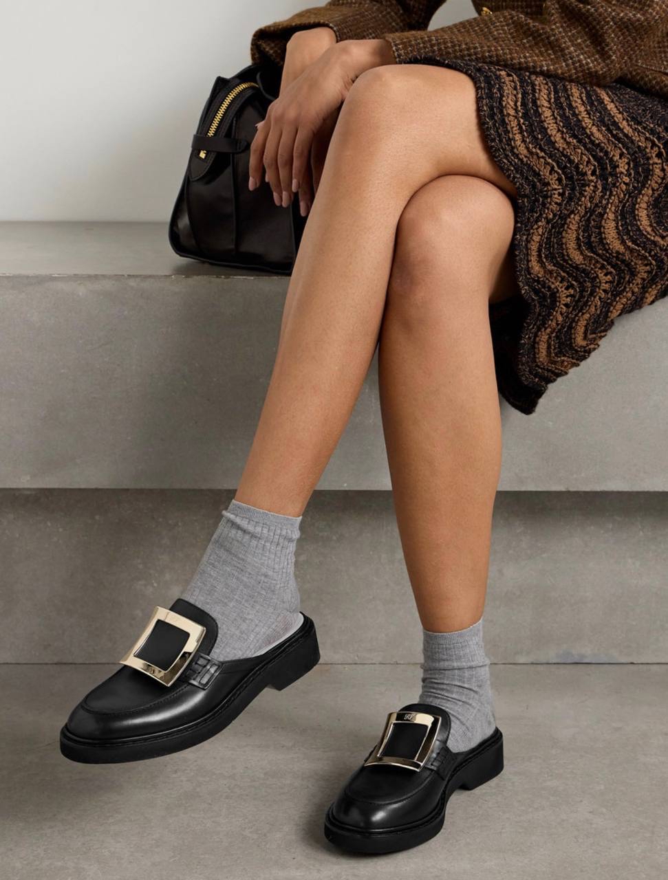 精選優惠💖訂貨✨Rv 半拖loafer  斯文又帶點casual嘅款  補碼 🔖Size 35-37.5/38.5-42