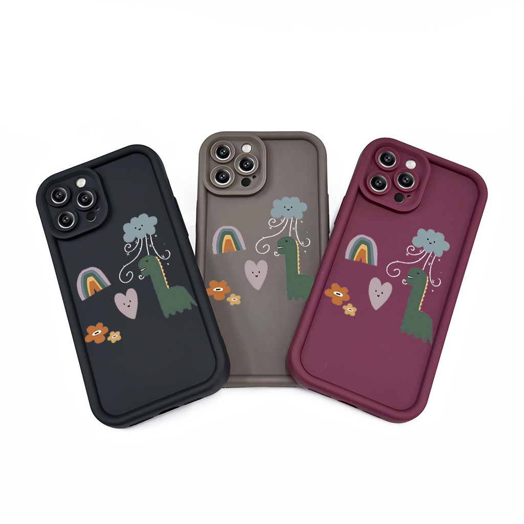 TPU DESIGN CASE PHONE FOR INFINIX - DESIGN DINASOUR B