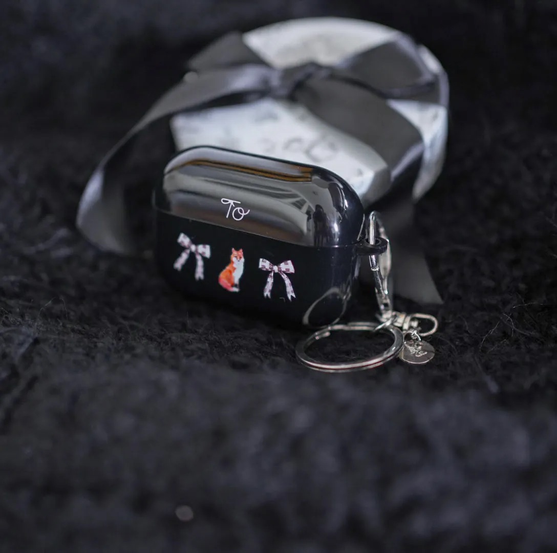 【Little Amber】亮面黑AirPods Case