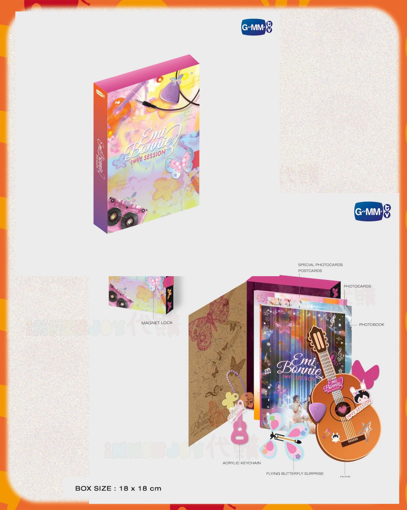 預購 | EmiBonnie - DVD Boxset Emi Bonnie : Love Session  GMMTV官方周邊