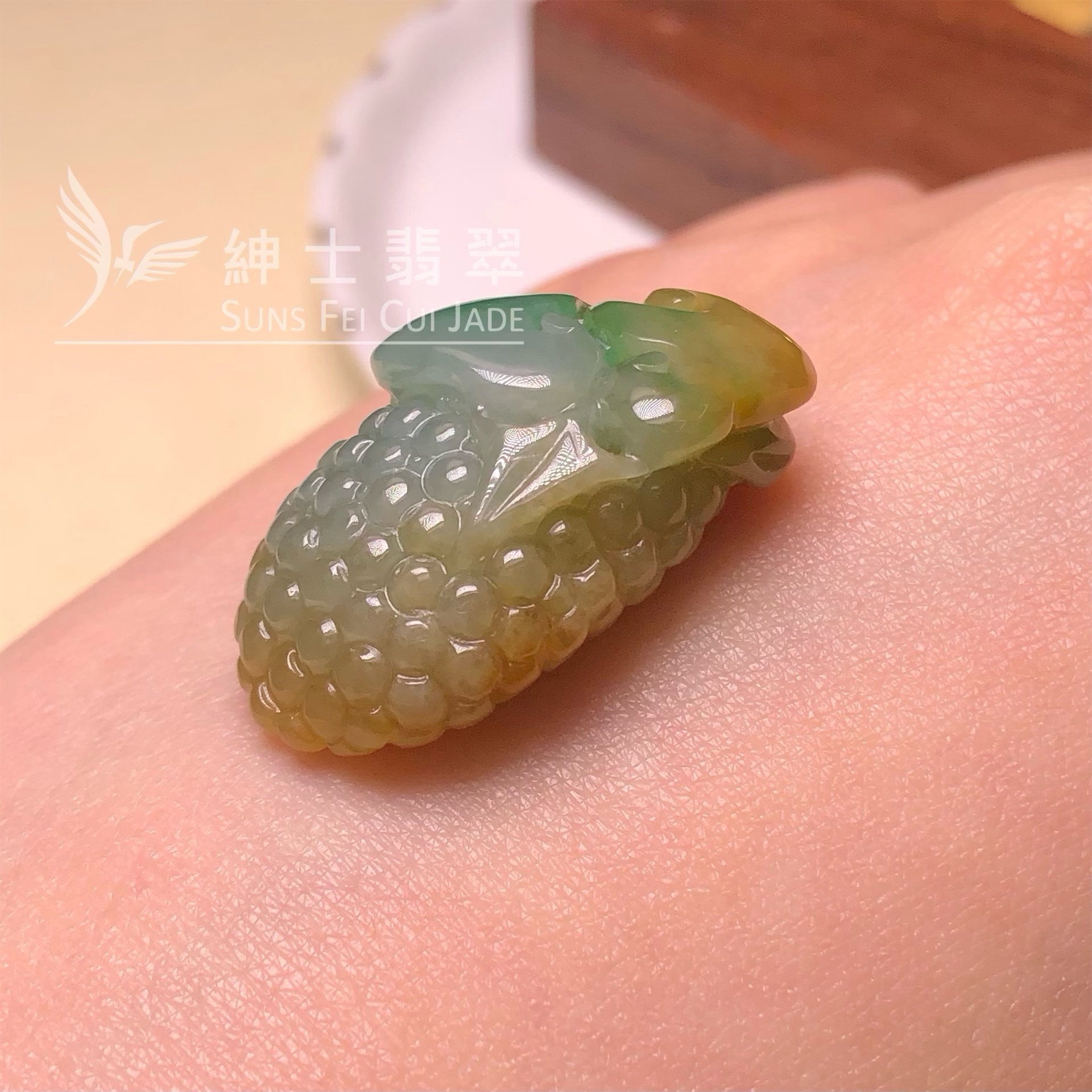YK00700 黃加綠如意葡萄