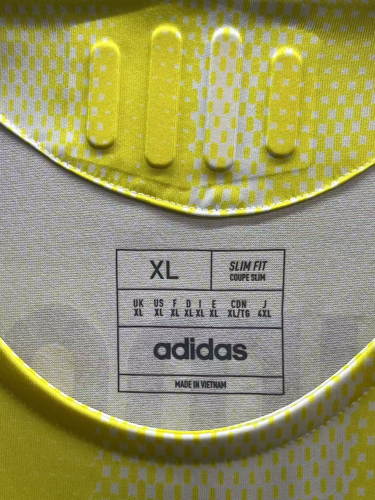 2024-25 Juventus Away Authentic Shirt #7 LEHMANN Size XL