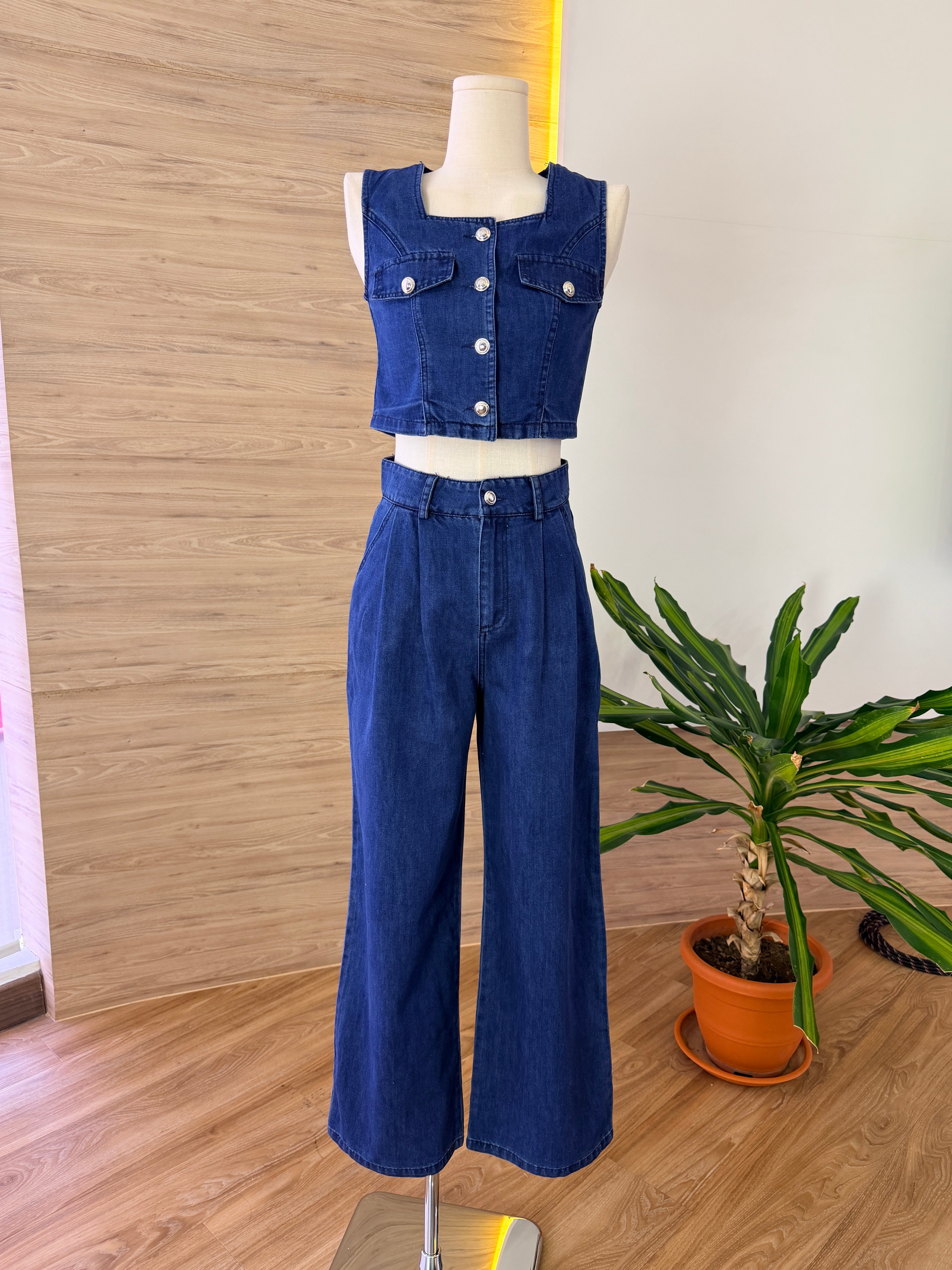 Lenny Denim Set Wear