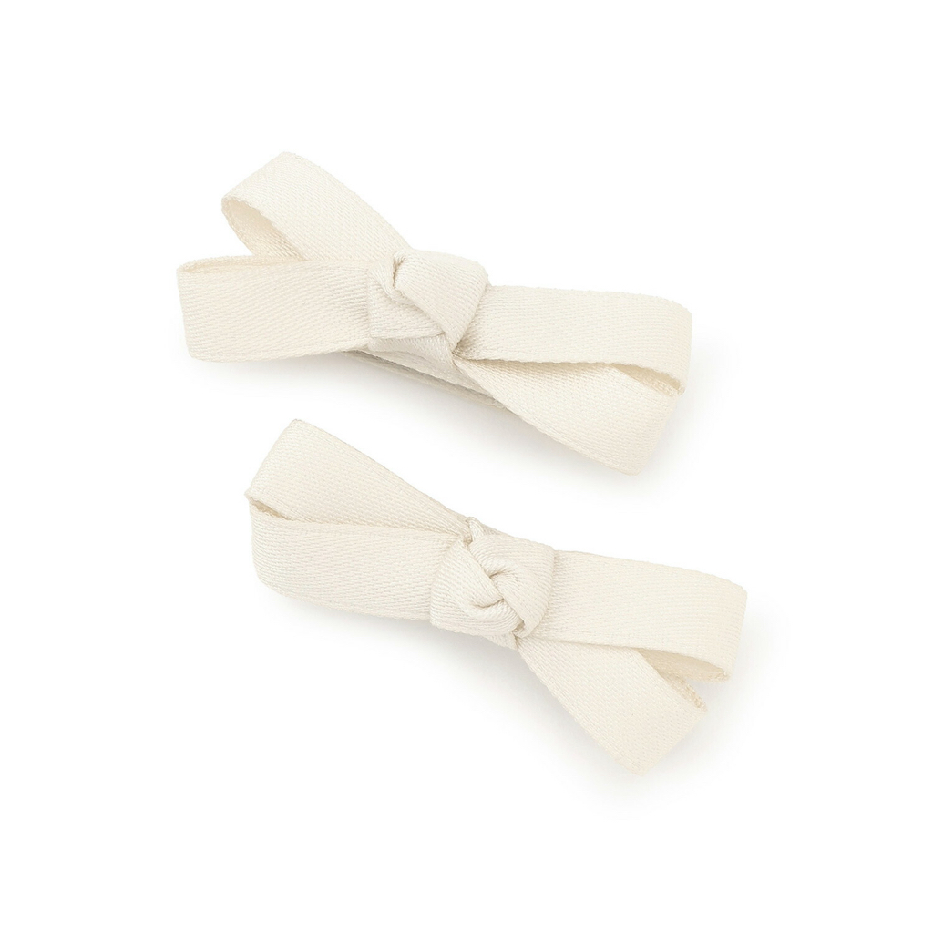 🇯🇵預訂 日本直送🇯🇵Petit Main五色絲帶髮夾兩件套