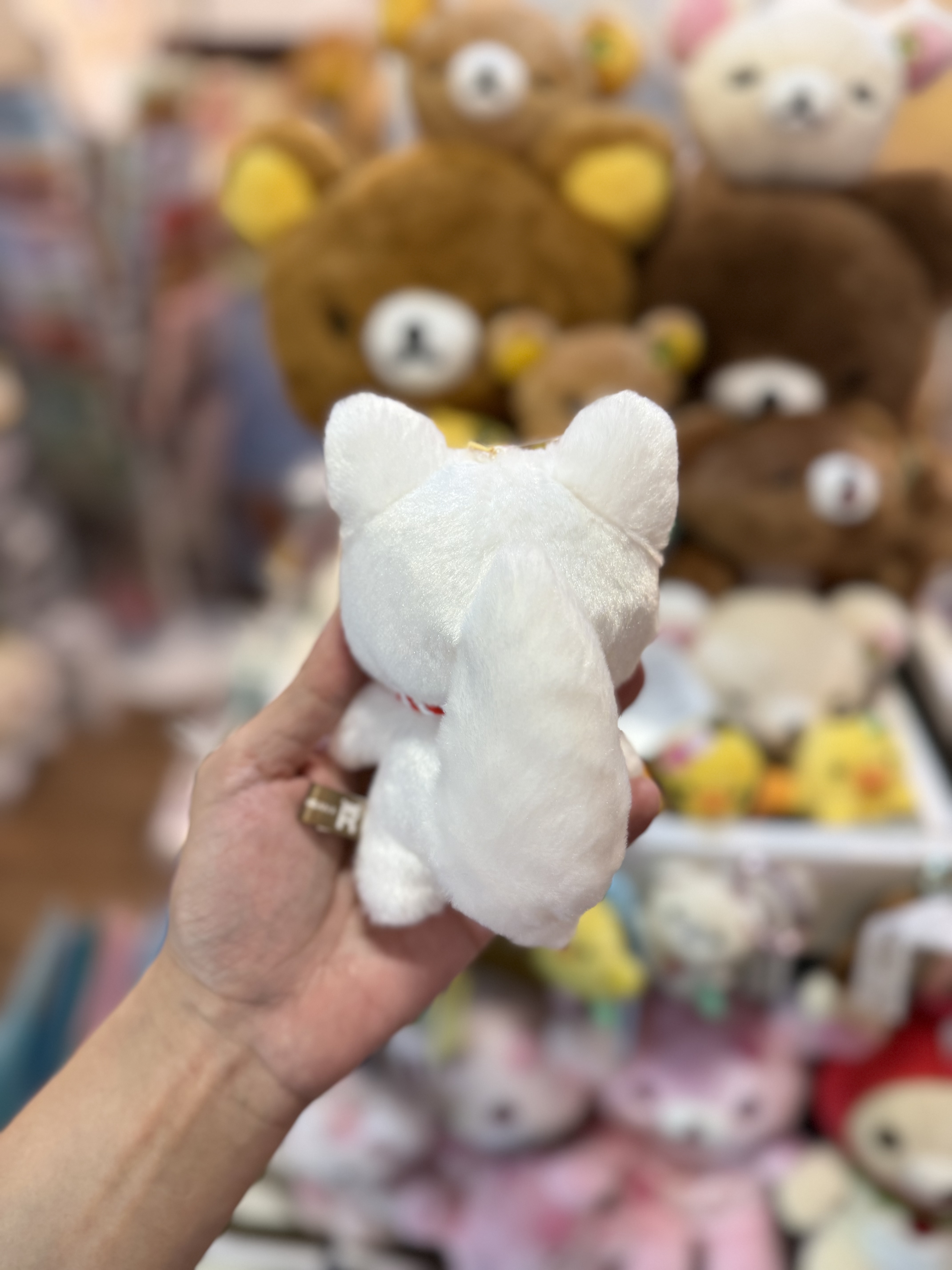 《現貨》日本京都店限定 Rilakkuma 白狐造型掛飾