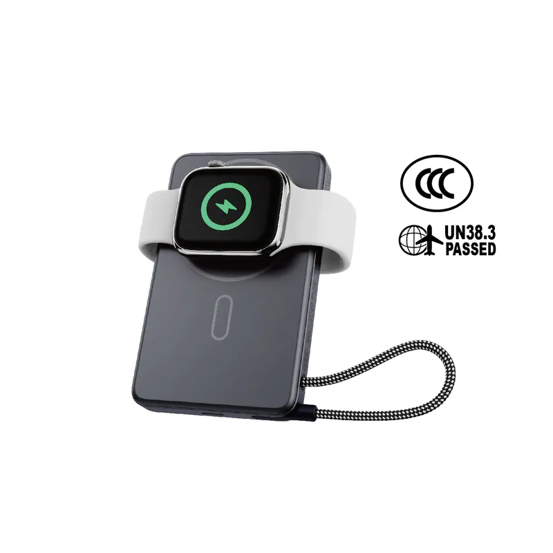 香港行貨 一年保養 XPower (3C可追溯二維碼) MagNetoPlus Q10 Pro鋁合金10000mAh 45W PD3.0支架內置線及數顯QI2磁吸移動電源 