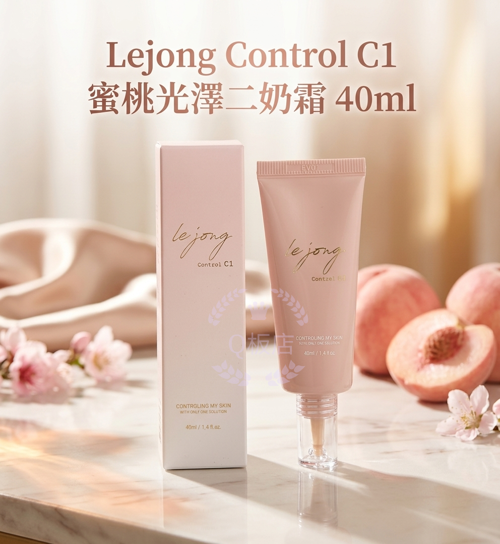 Lejong Control C1蜜桃光澤二奶霜 40ml