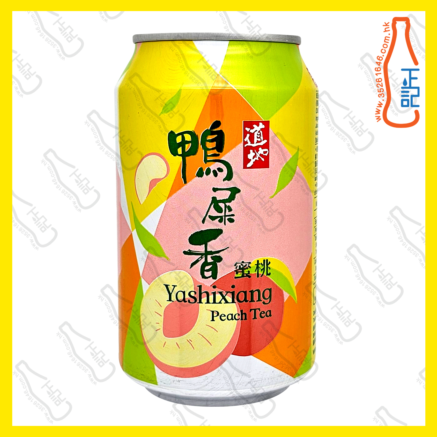 (罐裝)道地 鴨屎香蜜桃茶 310ml x 24罐 /箱