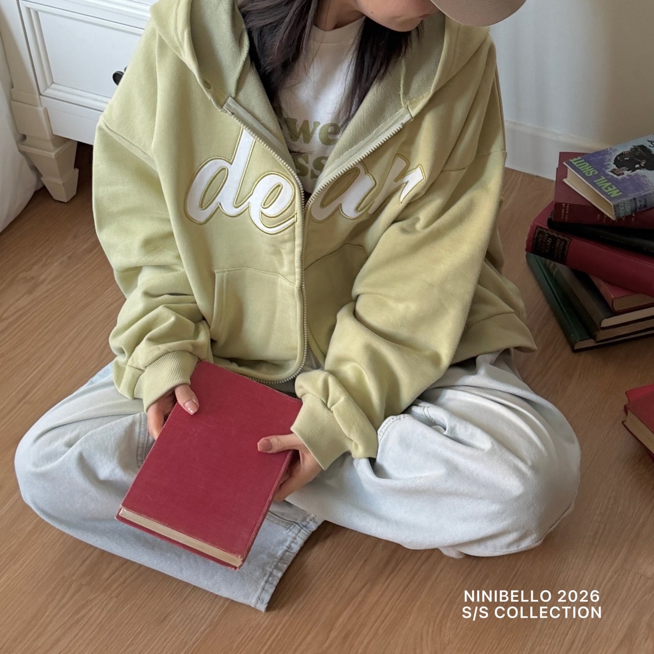 Ninibello | Hoodie 親子(Green L110-120/Adult)