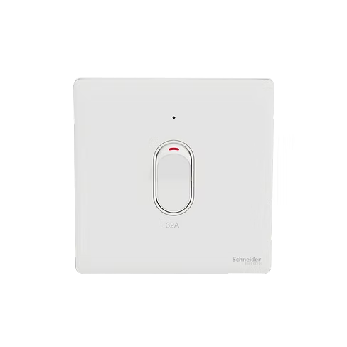 施耐德 Unica X 皎月白 32A單位 燈曲