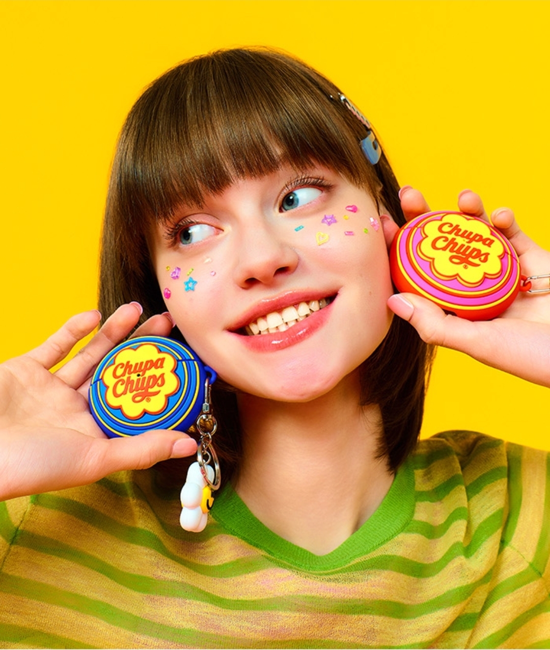 🍭 Wiggle Wiggle × Chupa Chups｜Airpods 4 Case