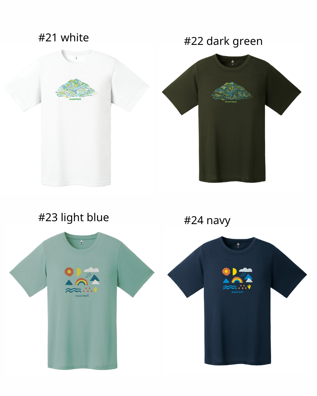 日本代購【 2026新色 日本直送  montbell WICKRON 透氣 快乾 功能 T-Shirt 女裝 剪裁更修身 | Tee 恤 | mont-bell 】