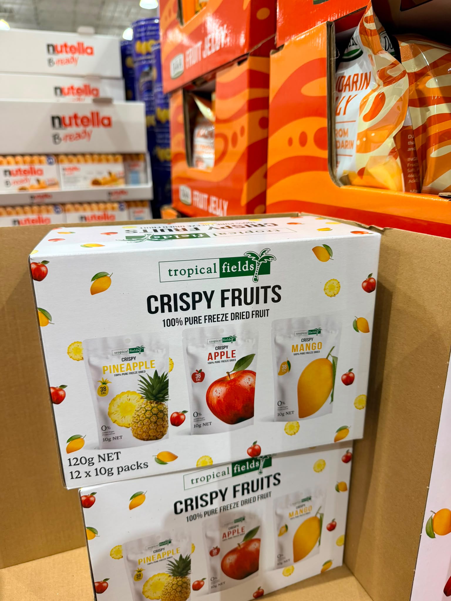 澳洲Costco │  Health Attack Crispy Fruits 天然水果乾 ( 10gx12包/盒)