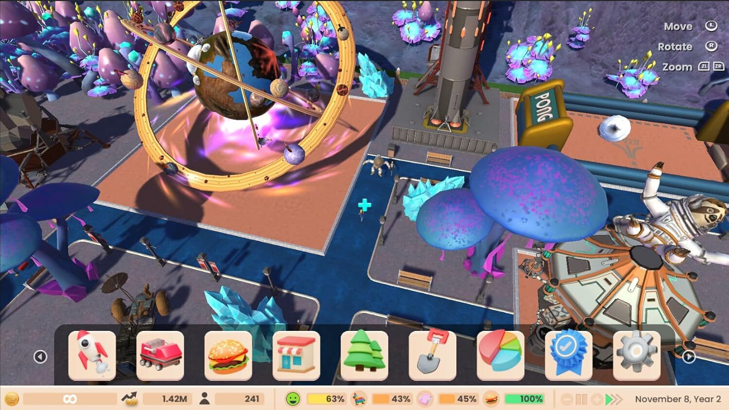 NS 過山車大亨 3 完全版 Roller Coaster Typcoon 3 Complete Edition  英文版  English Ver NSW-3146