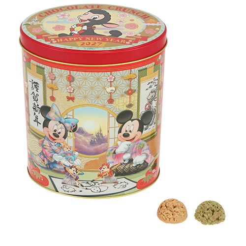 【預訂】TDR New Year 2027 - 圓罐朱古力脆脆