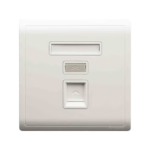 施耐德 Pieno 白 單位 CAT5E數據插座