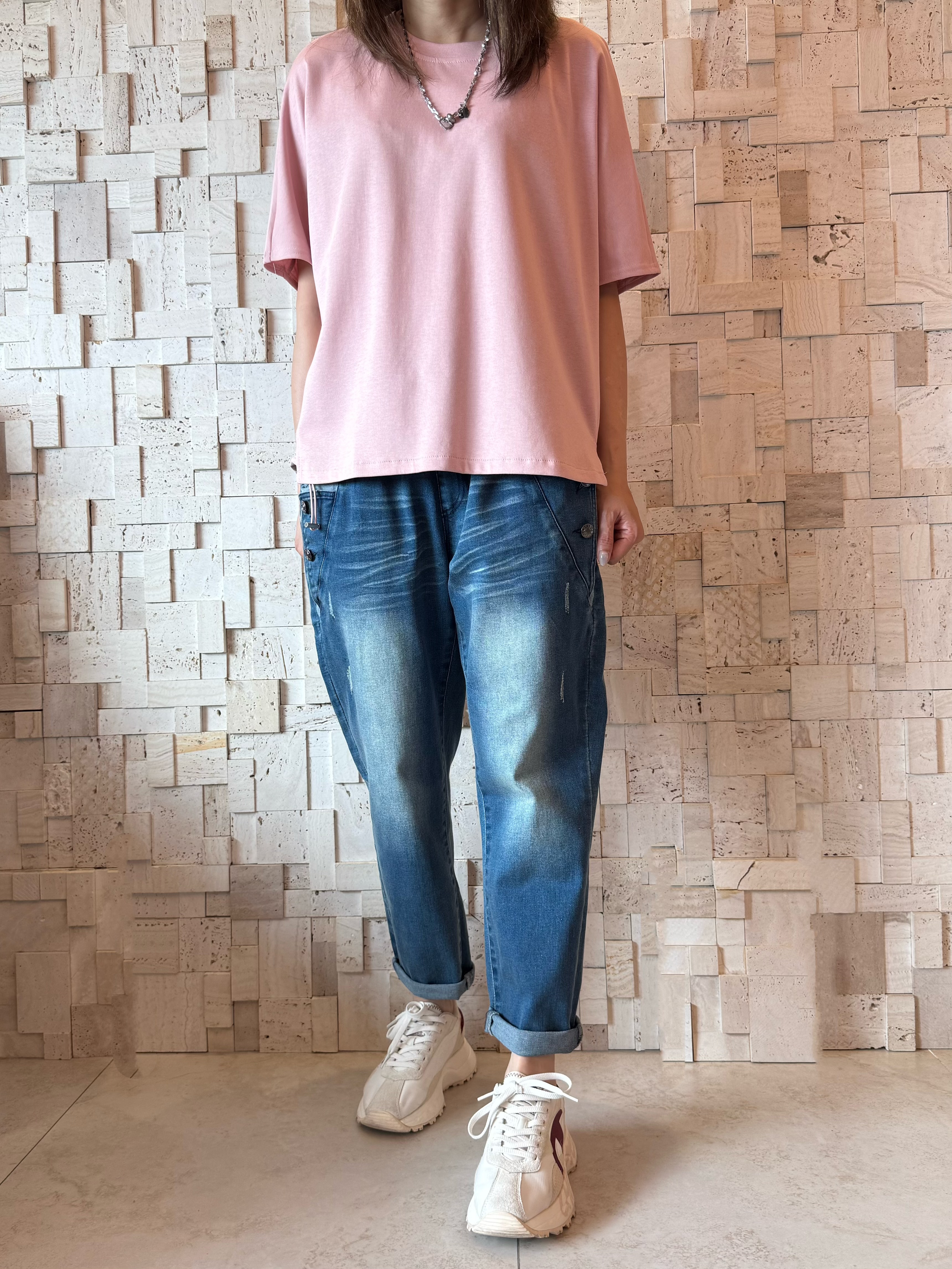 #2109 鬆身百搭淨色Top☀️ 