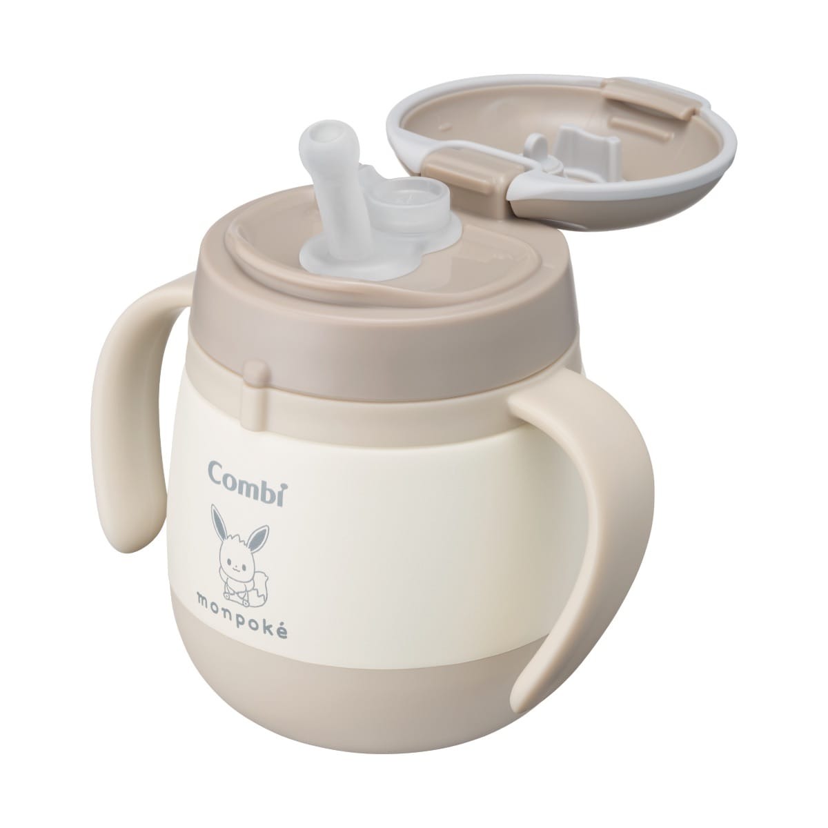 Monpoke 嬰兒比卡超伊貝Combi飲水杯新品 保冷保溫