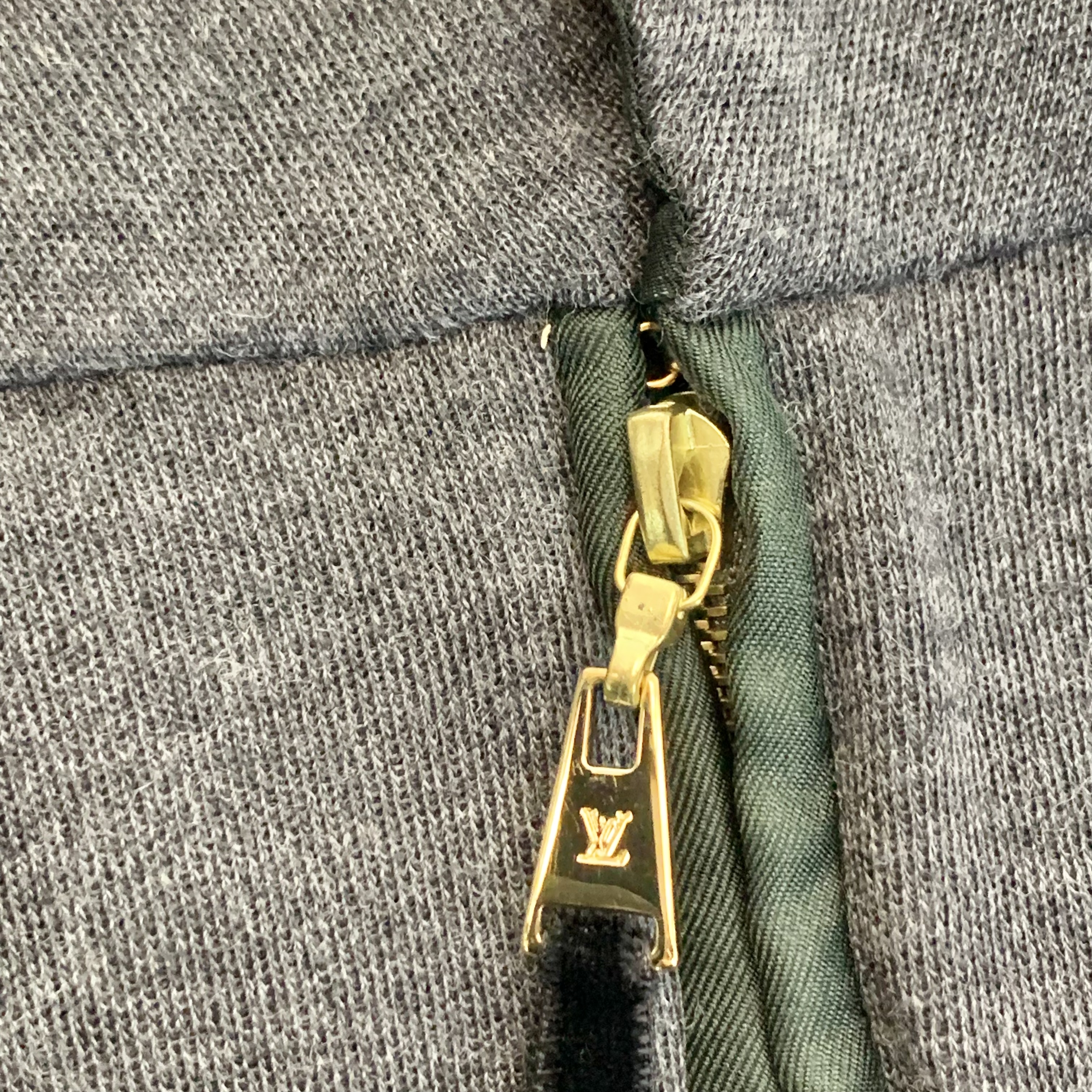 ‼️中古百搭款‼️Louis Vuitton 👑灰色羊毛長裙 🩶🩶