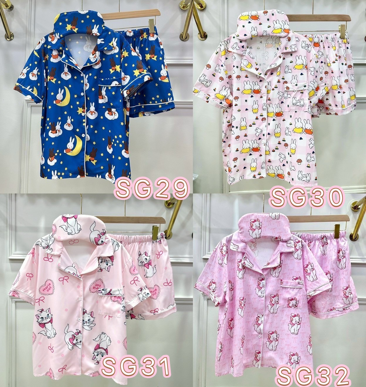 泰國直送真絲睡衣成人版