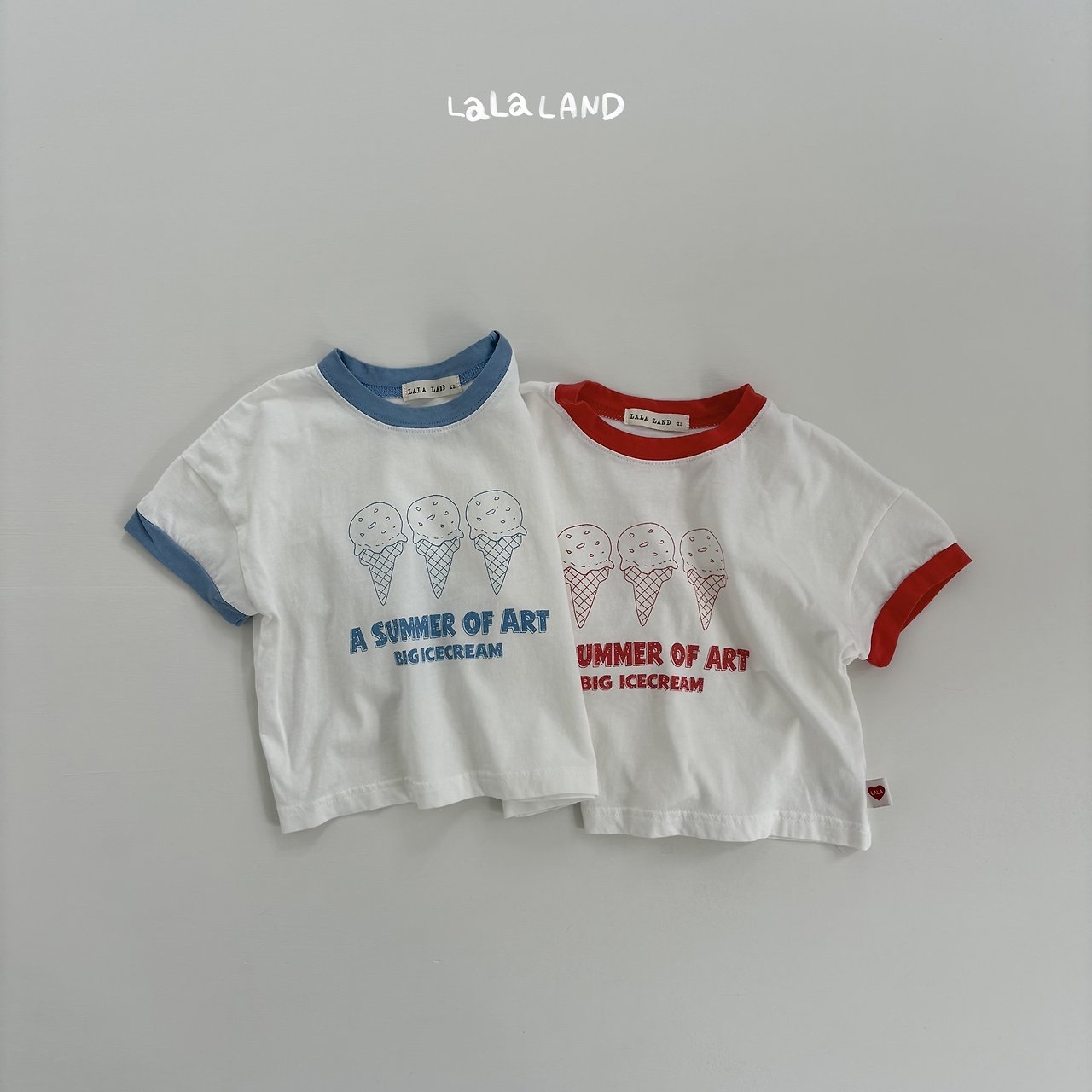 Lalaland | Ice cream T(Blue M95-105)