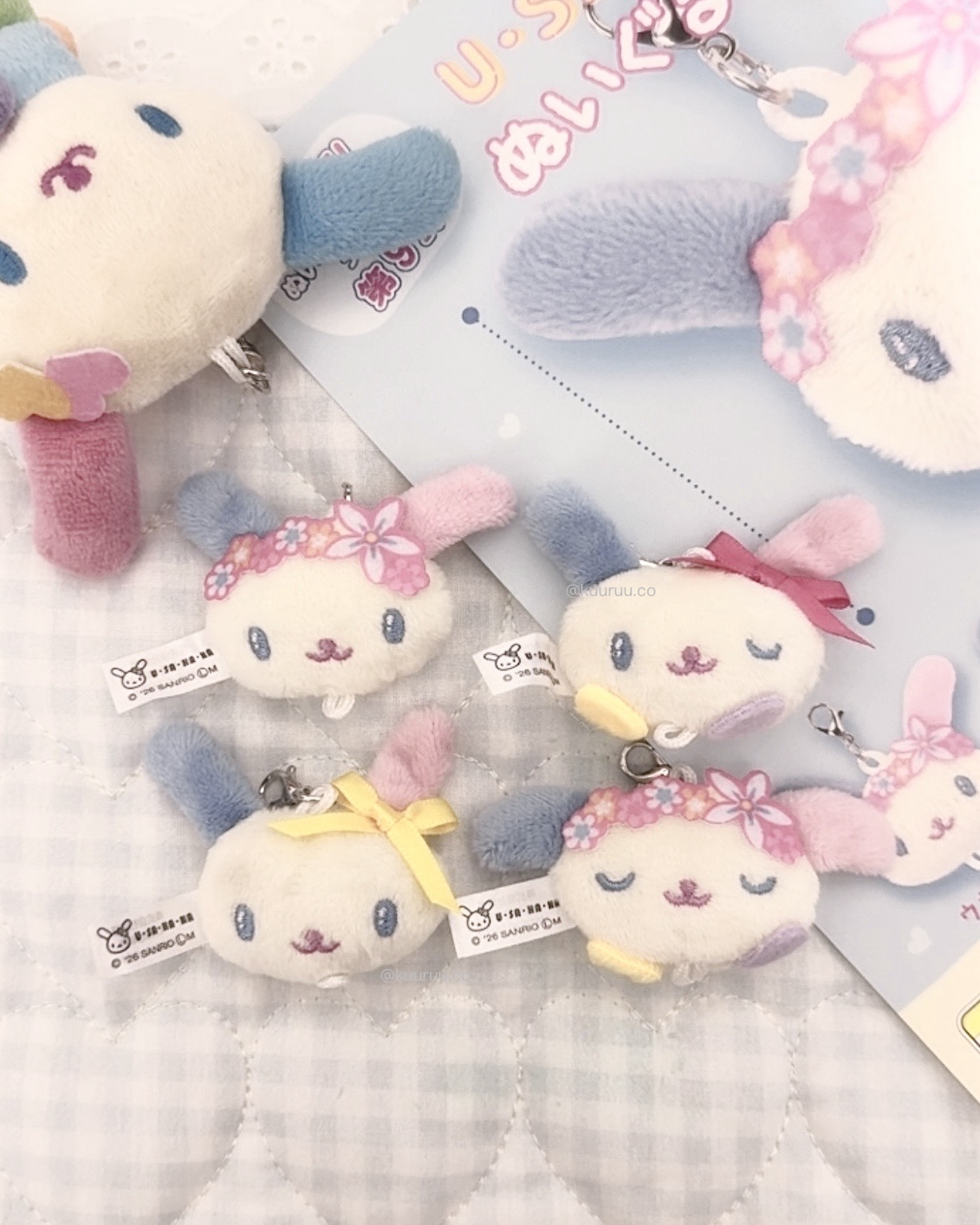 現貨｜usahana大頭公仔吊飾🌸 （隨機/全套）