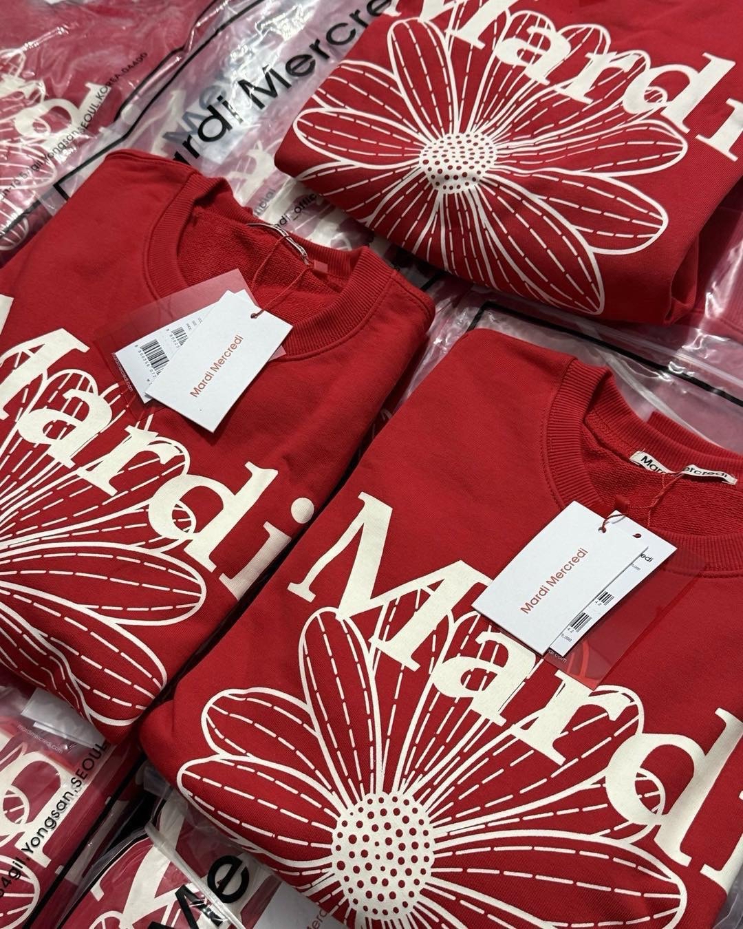 新色韓款花花大人Hoodies