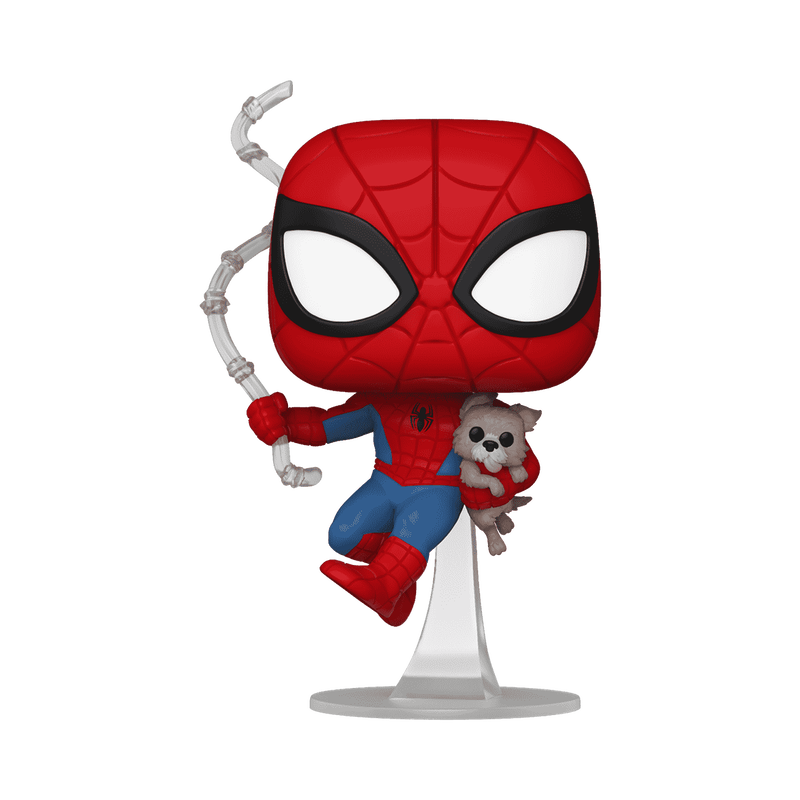 📦訂購 英國代購 Funko POP! Marvel Spider-Man with Sandwich the Dog Figure 蜘蛛俠 模型