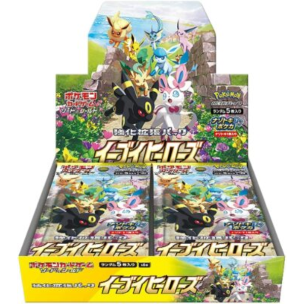 Pokemon寶可夢 - 日本版 PTCG S6a Eevee Heroes 原盒原膜 (擴充包 30包/盒) 伊貝英雄